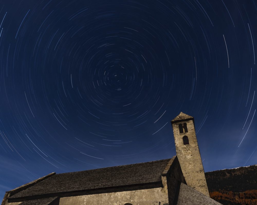 Tartscher Bichl bei Vollmond 19.11.2021